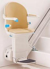 Riverside CA electric chair stair lift are made by bruno stairlift acorn curved custom stairchair